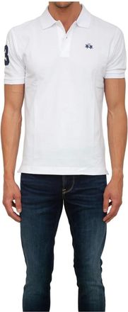 La Martina Hombre, Camisetas, Blanco, Talla: 2XL