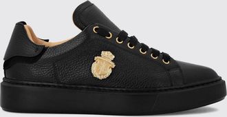 Billionaire Boys Club Sneakers basse in pelle a grana con logo applicato e suola in gomma