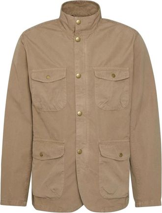 Barbour Utility-jas voor mannen - Heren - Zomerjassen - Bruin - L - Katoen - Jassen