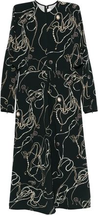 Victoria Beckham Abito a maniche lunghe - Nero