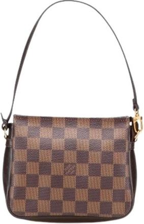 Louis Vuitton Pre-owned Shoulder Bags, female, Brown, Size: ONE SIZE Pre-owned Trousse Pochette
