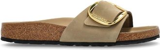 Birkenstock Madrid Big Buckle Tabacco Brown, Oiled Leather