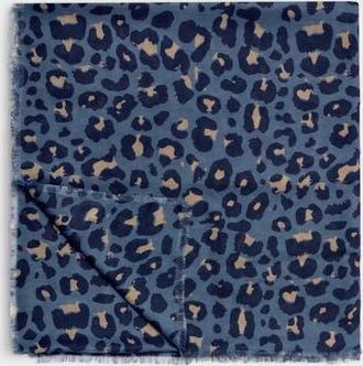 Katie Loxton Printed Scarf in Leopard at Nordstrom