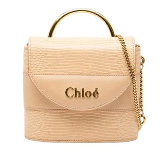 Chlo&eacute; Pre-owned Handbags, female, Beige, Size: ONE SIZE Pre-owned Satchel