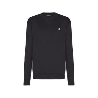 Balmain Logo-detail Long-sleeve T-shirt