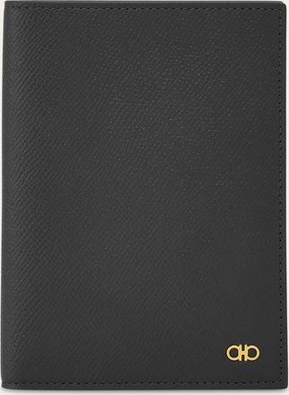 Ferragamo Uomo Porta passaporto Gancini Nero