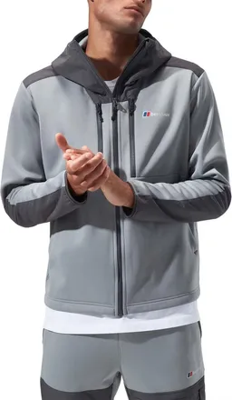 Berghaus Heren Reacon capuchonjas (Grijs/Zwart)