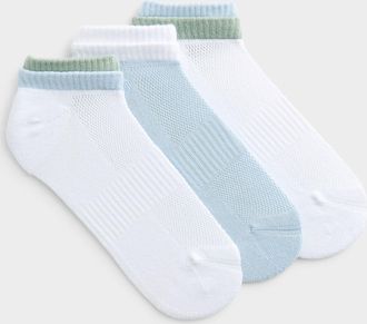 LEMON Womens Double-edge ultra-soft ankle socks 3-pack