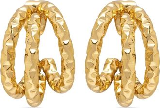 Nialaya Orecchini a triplo cerchio - Oro