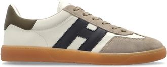 Hogan Coole Sneakers - Heren - Sneakers - Beige - 40 EU - Leer - Schoenen