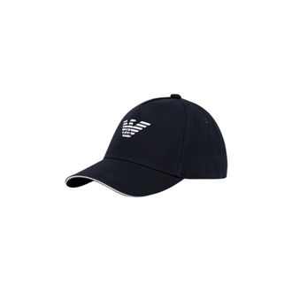 Emporio Armani Accessoires, Heren, Zwart, ONE Size, Caps