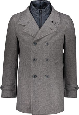 Herno Grey Elegant And Versatile Coat