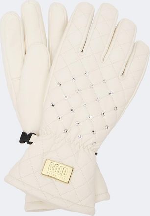 Goldbergh Guantes de esqu&iacute; Josei de piel adornados