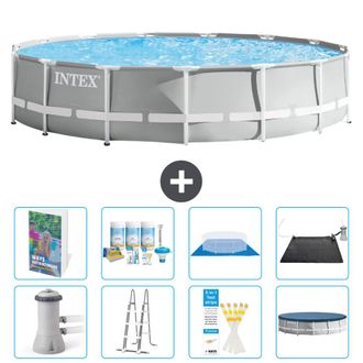 Intex Piscina Prism Frame Redonda - 457x107 Cm - 9-piezas S632