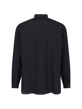 Lardini Mens Shirts Black Tencel