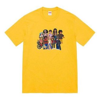 SUPREME Children T-Shirt Yellow SUP-SS23-006