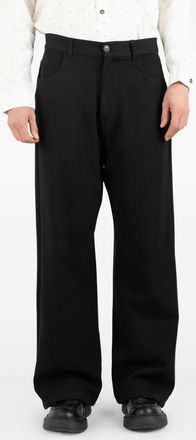 Société Anonyme Pantaloni Redcross in lana - Nero