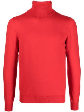 Malo Maglione a collo alto - Rosso
