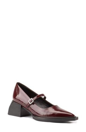 Vagabond Vivian Pointed Toe Mary Jane Pump in Cherry Leather at Nordstrom, Size 11Us
