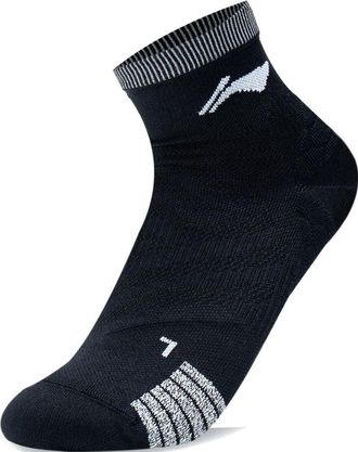Li-Ning Logo Mid Cut Socks Black AWST007-1