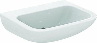 Ideal Lavabo Contour 21 Sin Orificio Para Grifer&iacute;a, Sin Rebosadero 500 Mm Blanco Standard