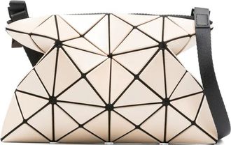 Bao Bao Issey Miyake Lucent messengertas met metallic-effect - Beige