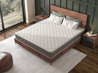 Talamo Italia Talamo Italia - Dmora - Colch&oacute;n Doble Dabasci, Colch&oacute;n Memory Foam, Colch&oacute;n Ergon&oacute;mico, Colch&oacute;n Anti&aacute;caros E Hipoalerg&eacute;nico, 100% Made In Italy, 160x2