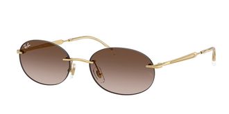 Ray-Ban RB3767 001/13 Mens Sunglasses Gold Size 54