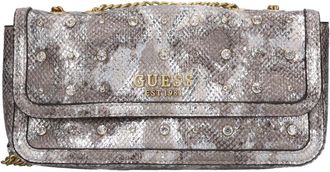 Guess Neplederen Tas - Dames - Schoudertassen - Grijs - ONE Size - Leer - Tassen