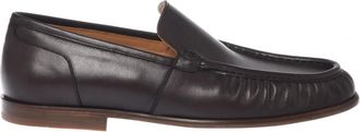 Baldinini Leren Loafer - Heren - Loafers - Bruin - 40 EU - Leer - Schoenen