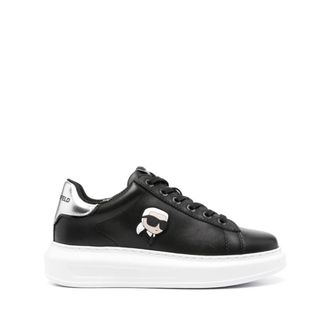 Karl Lagerfeld Sneakers, female, Black, 7 UK, Kapri NFT Lo Trainers
