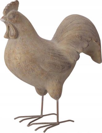 Progarden Figura De Gallina En Cemento Gris Resistente
