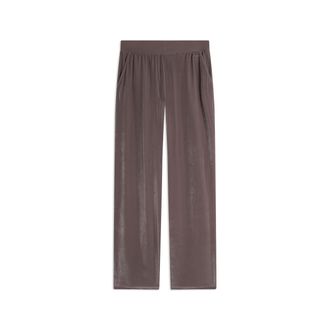 Freddy Pantaloni wide leg comfort da donna in tessuto lurex