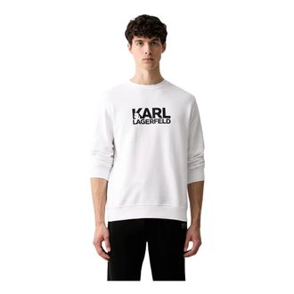 Karl Lagerfeld Hombre, Sudaderas, Blanco, Talla: 2XL