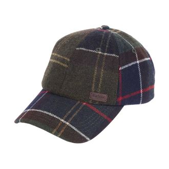 Barbour Galingale Tartan Sports Cap - unisex - Accessoires - Veelkleurig - Maat: ONE Size Katoen