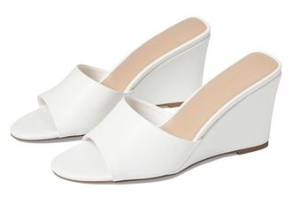 Farylrobin Faryl by Farylrobin Skye Sandals Womens US 12 White Round Toe Wedge Heel KHD904