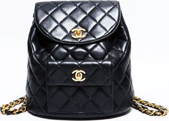 Chanel Black Backpack (Pre-Owned)