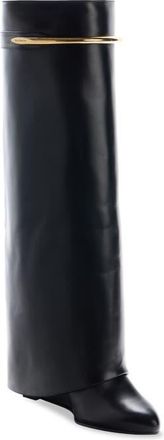 Givenchy Shark Knee High Boot in Black at Nordstrom, Size 11Us