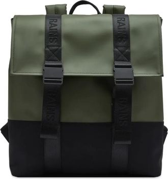 Rains Trail MSN Bag - unisex - Rugzakken - Groen - ONE Size - Polyester - Tassen