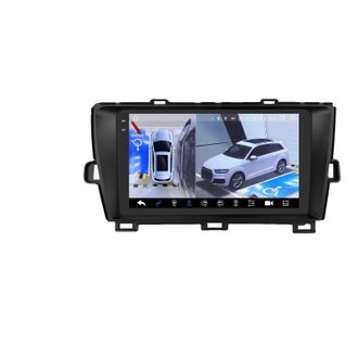 OEM Radio Para Coche, Reproductor Multimedia, Compatible Con Toyota Prius Xw30 2009-2015, C&aacute;mara 360 Qs8-8g