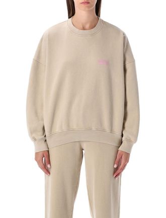 American Vintage Plizzy Cotton Crewneck Sweatshirt