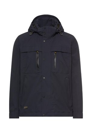 Camel Active Anorak CAMEL ACTIVE, Herren, Gr. 48, schwarz navy, Web, Obermaterial: 100% Polyester, unifarben, normal Po-bedeckend, Rundhals, Jacken Anorak, mit Kap