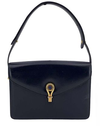 Gucci Black Leather Shoulder Bag (Authentic Pre-Loved)