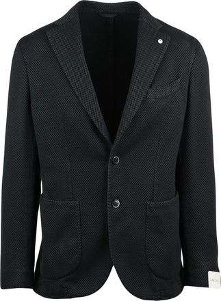 L.B.M. 1911 Hombre, Chaquetas, Negro, Talla: M