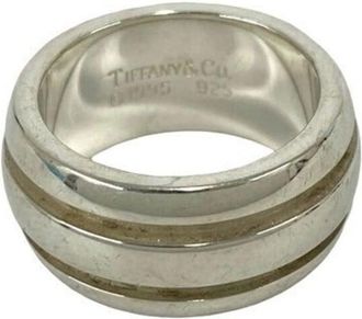 Tiffany & Co. Silver Silver 925 Band Ring (Pre-Owned)