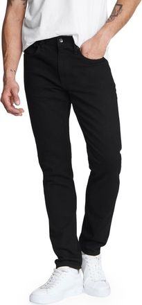 Rag & Bone Fit 2 Authentic Stretch Slim Jeans in Black at Nordstrom, Size 28 X 32