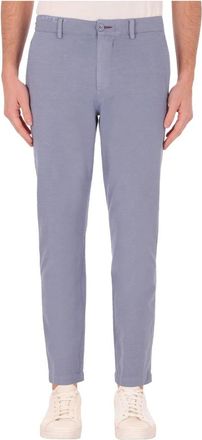 Distretto12 Distretto12 - Chino Broek - Heren - Broeken - Blauw - Maat: M Katoen