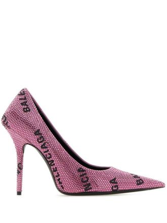 Balenciaga Pumps con strass 110mm - Rosa