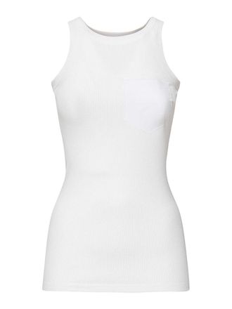 Sportmax Ribbed Viscose Tank Top