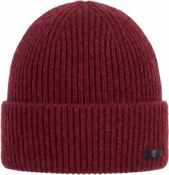 Fedeli Beanie Norge - Dames - Hoeden - Rood - ONE Size - Kasjmier - Accessoires